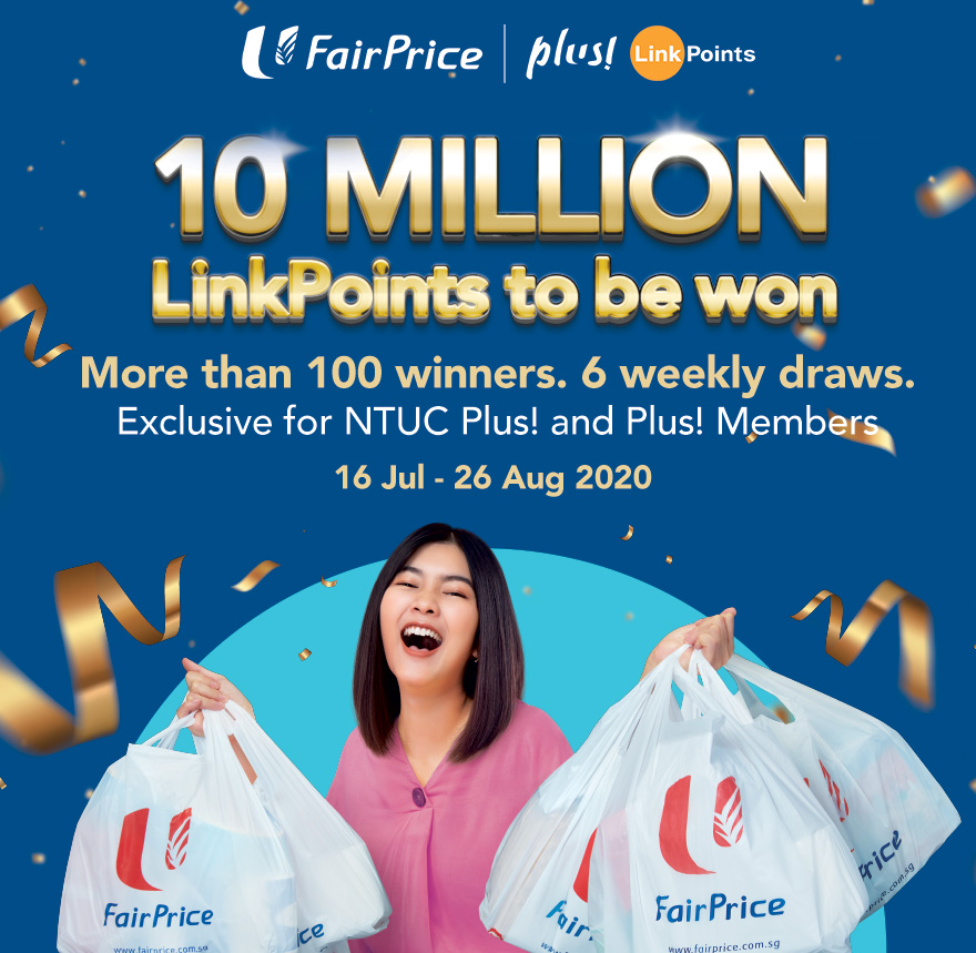 FairPrice - 10 Million LinkPoints to be won
