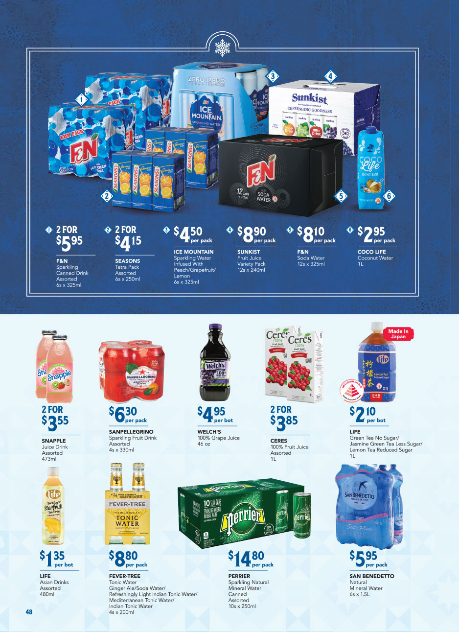 FairPrice Christmas Catalogue 2020 - Beverages