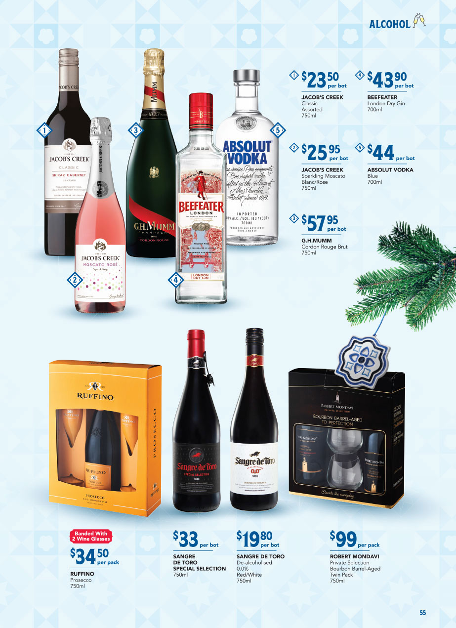 FairPrice Christmas Catalogue 2020 - Alcohol