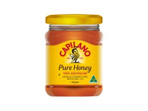 Jar of Capilano pure honey