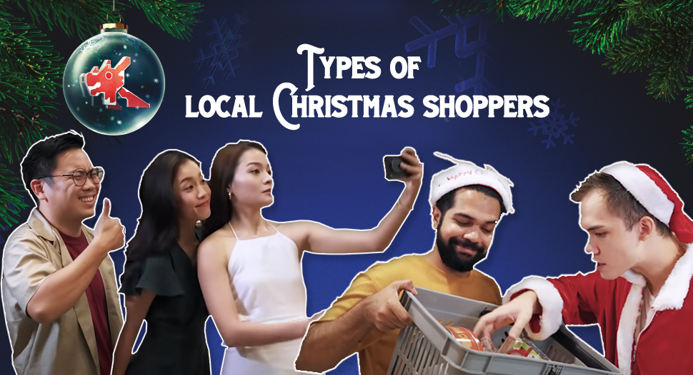 Types of local Christmas shoppers