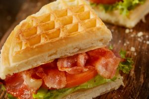 Easy BLT Waffle Sandwich recipe in 15 mins