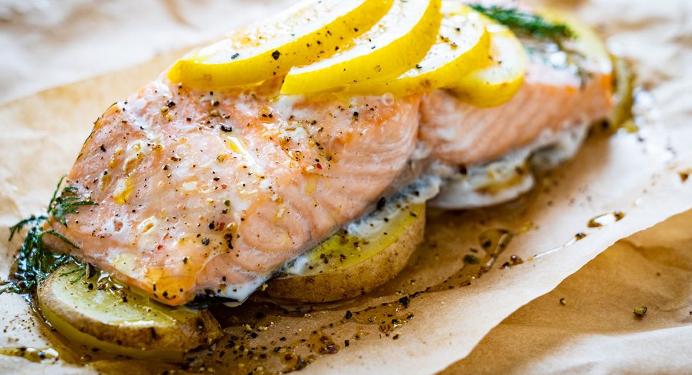 Easy Garlic Lemon Butter Salmon recipe