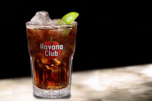 Havana Club 3 Years Rum with Coca-Cola