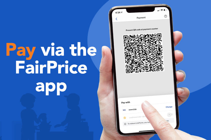 FairPrice app - Pay via the FairPrice App