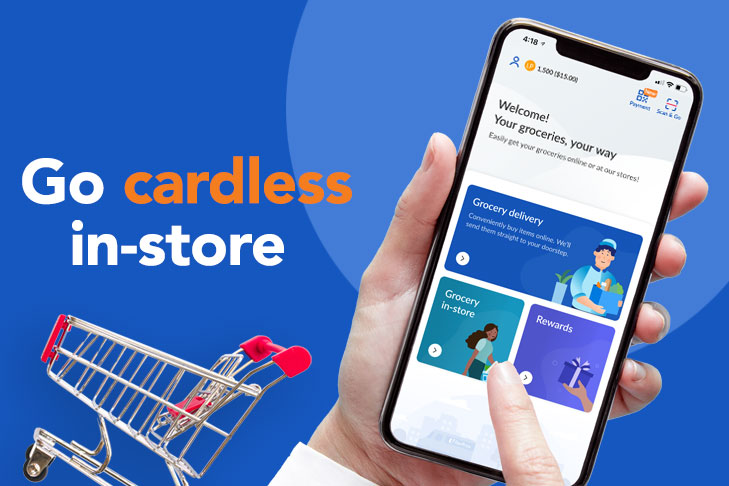 FairPrice app - Go cardless in store