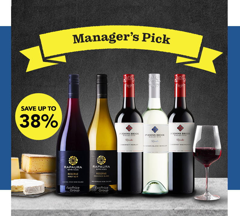 FairPrice Xtra Wine Manager's Recommendation May June