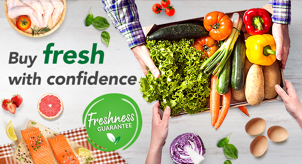 Buy fresh online with confidence at FairPrice