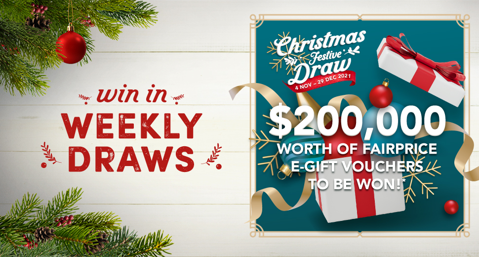 FairPrice Christams Lucky Draw