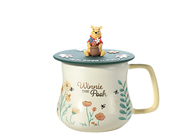 Winnie the Pooh - Ceramic Mug with Silicone Lid - FairPrice Loyalty Programme