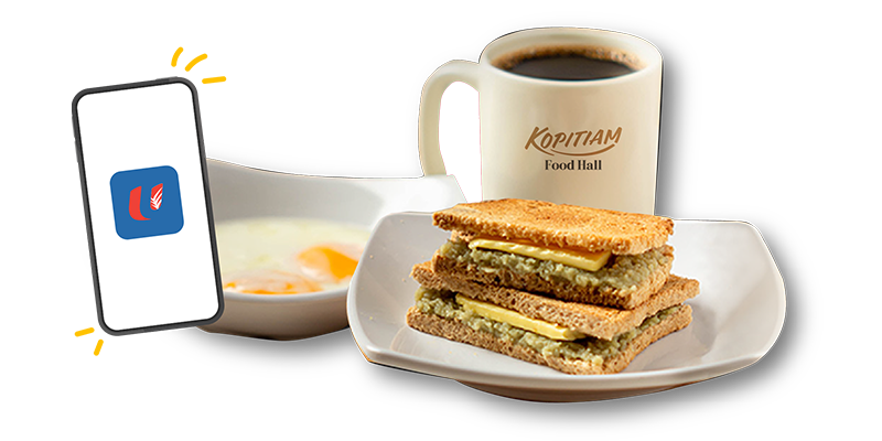 200 Linkpoints on your first payment or order at Kopitiam via the FairPrice app