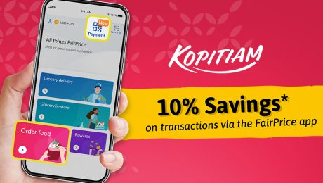 NTUC Members & Link Members enjoy 10% savings at Kopitiam via the FairPrice app