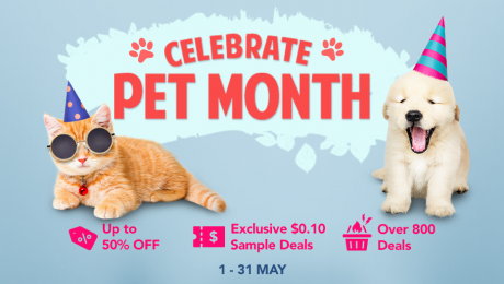 FairPrice awesome online paw-some deals. Get deals for your pets