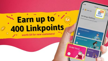 Bonus 400 Linkpoints at Kopitiam
