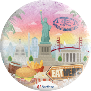 Shop online at FairPrice to collect Country Coasters - America