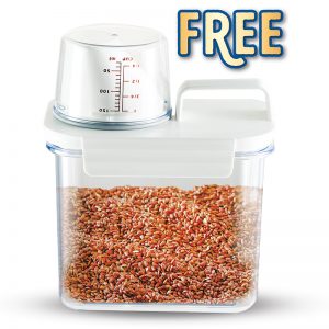 With purchase of any FairPrice Housebrand healthy & specialty rice, redeem arice storage box (worth $10).