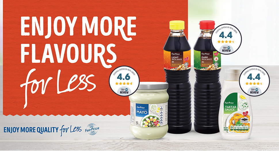 FairPrice Housebrand - Enjoy More Flavours for Less!