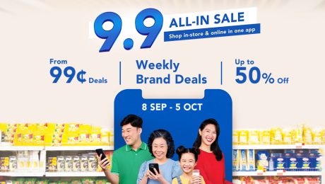 Shop for deals and earn more Linkpoints during the FairPrice 9.9 All-In Sale