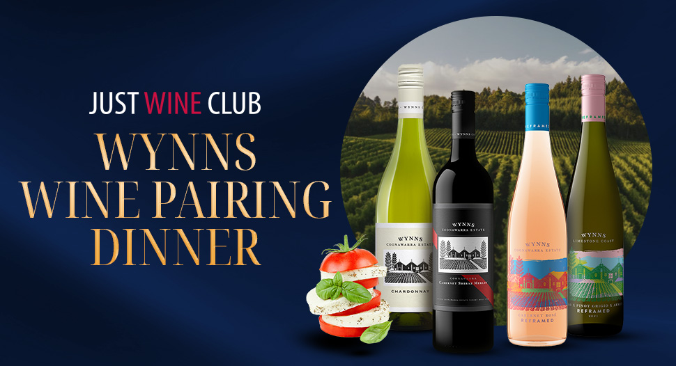 Just Wine Club Wynns Wine Pairing Dinner