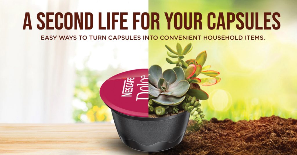 coffee capsule upcycling