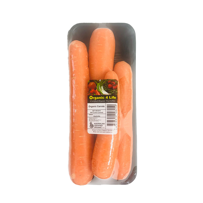 Organic4Life Organic Carrots 500g
