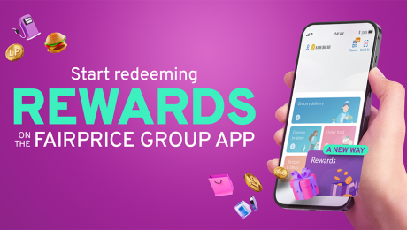 Start redeeming REWARDS on the FairPrice Group app