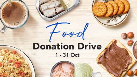 FairPrice - Annual food donation drive with Food from the Heart, Food Bank and Jamiyah Food Bank