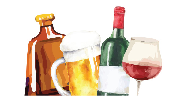 Be in good spirits with a curated selection of beer, wine and spirits