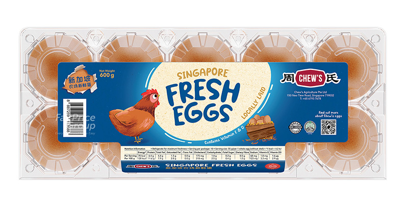 CHEW’S Fresh Eggs with Vitamin E