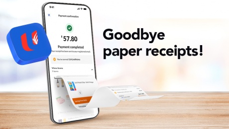 Goodbye paper, hello e-receipts on FairPrice Group app