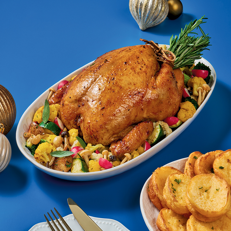 THE SOUP SPOON Festive Roast Chicken With Yorkshire Pudding order your Christmas Deli on the FairPrice Group app
