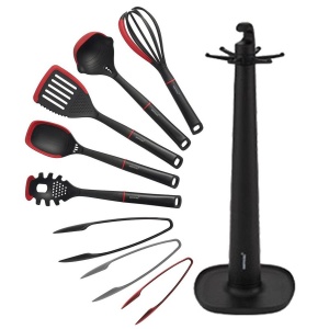 Happycall Edge Silicone Head 9-Pcs Cooking Tools Set