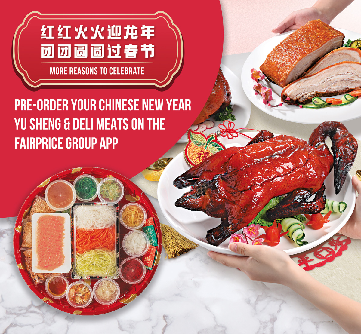 FairPrice Chinese New Year Deli: Delicious food to order for pick-up in-store