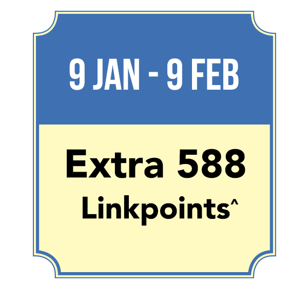 Weekly voucher drops to earn extra 588 linkpoints when you shop online at FairPrice