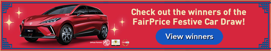 FairPrice (Chinese New Year) Festive Car Draw - See the winners