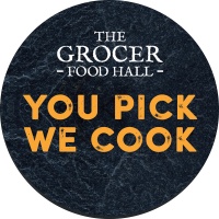 The Grocer Food Hall - You pick we cook logo