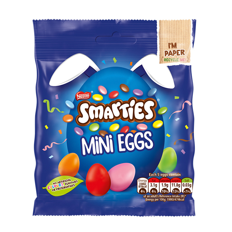 SMARTIES Mini Eggs Pouch 80g