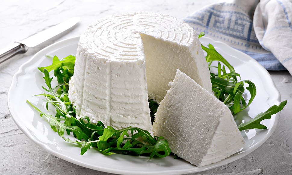 Type of Cheese - Fresh & Curd Cheese Ricotta cheese